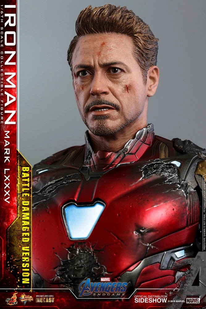 Hot Toys Movie Masterpiece 1/6 Scale Figure - Avengers: Endgame - Iron Man Mark LXXXV (Battle Damaged Version)