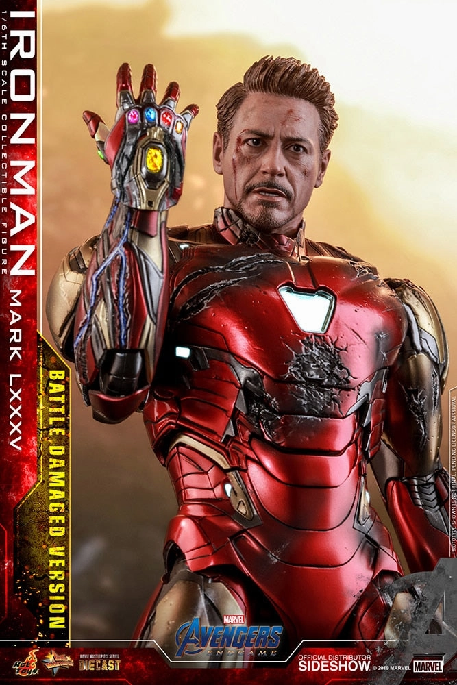 Hot Toys Movie Masterpiece 1/6 Scale Figure - Avengers: Endgame - Iron Man Mark LXXXV (Battle Damaged Version)