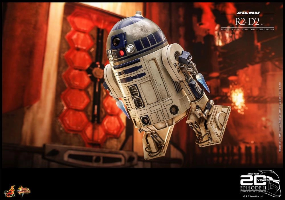 Hot Toys Movie Masterpiece Series - Star Wars Episode II: Attack of the Clones - R2-D2