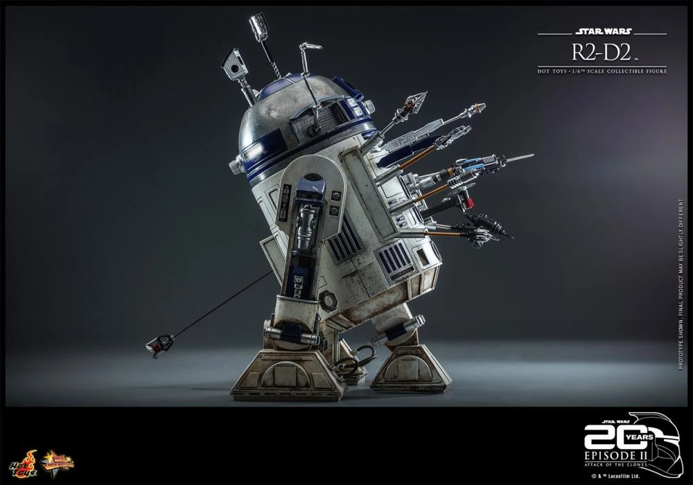 Hot Toys Movie Masterpiece Series - Star Wars Episode II: Attack of the Clones - R2-D2