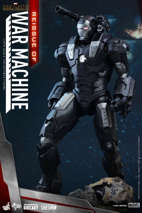 Hot Toys Movie Masterpiece Series Diecast  War Machine (Iron Man 2 Reissue)