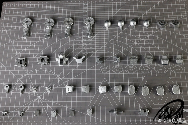 Iron Create Gundam 1/100 GN-001 MG Exia Metal Diecast Upgrade Parts