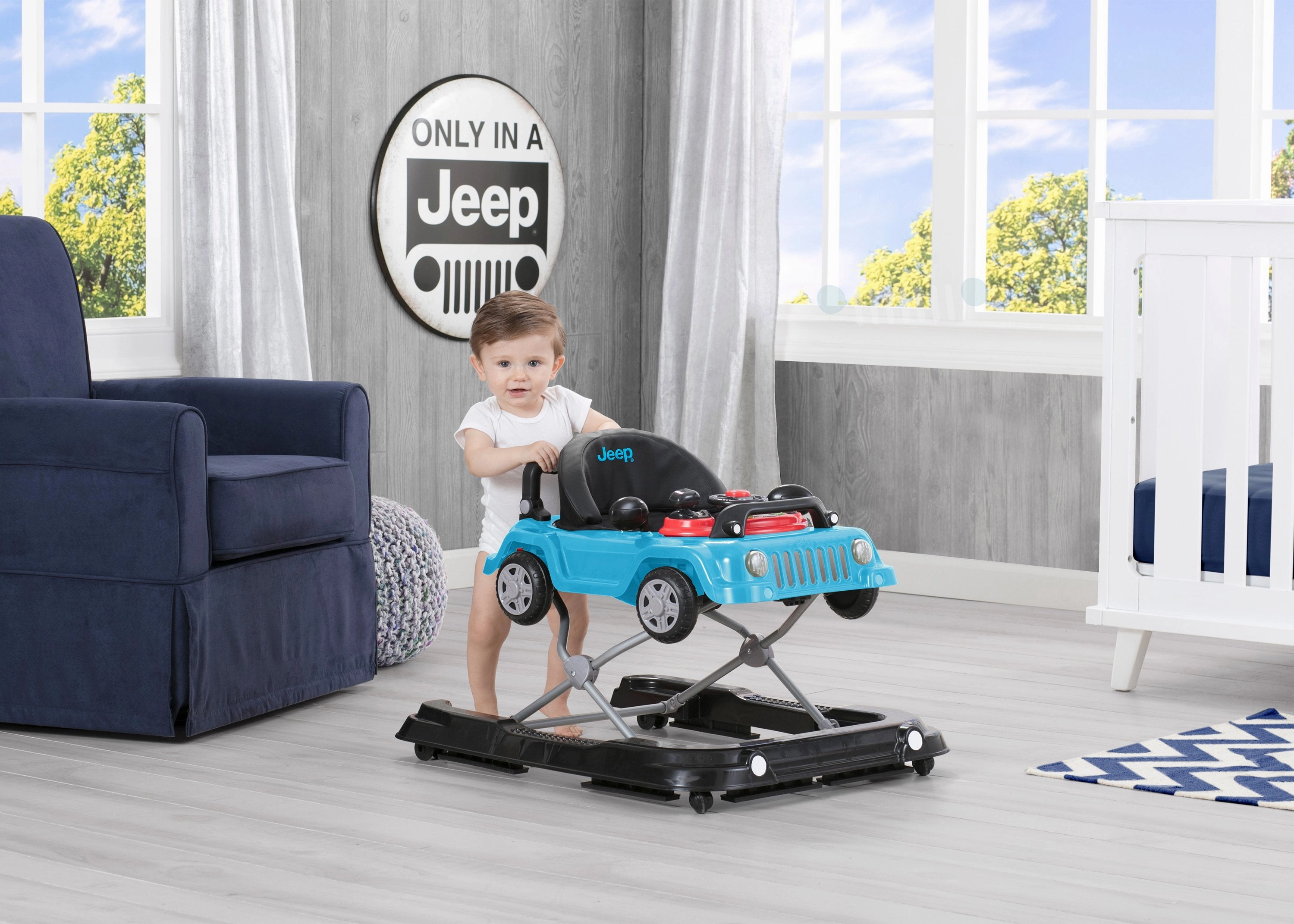 Jeep Classic Wrangler 3-in-1 Grow With Me Walker