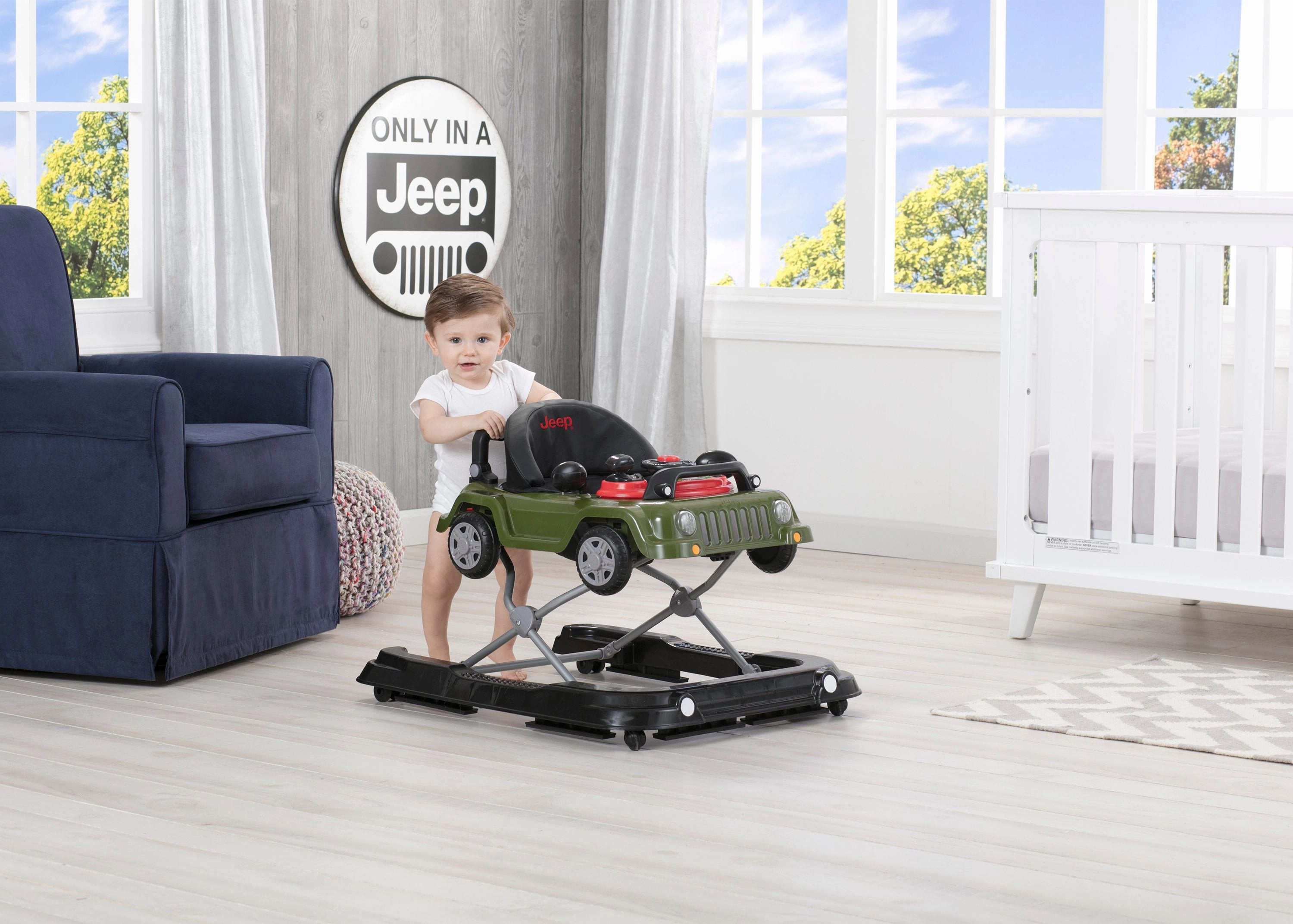 Jeep Classic Wrangler 3-in-1 Grow With Me Walker