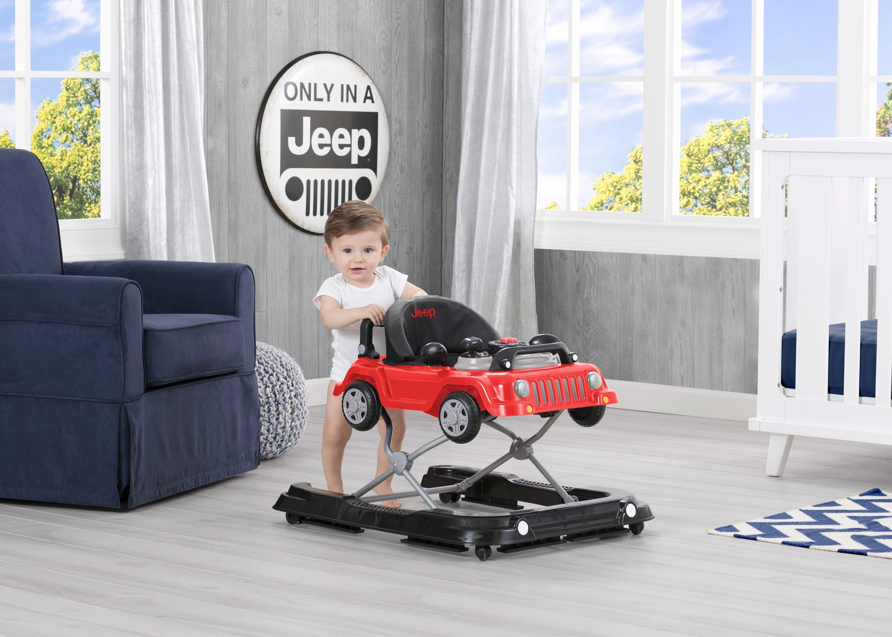 Jeep Classic Wrangler 3-in-1 Grow With Me Walker