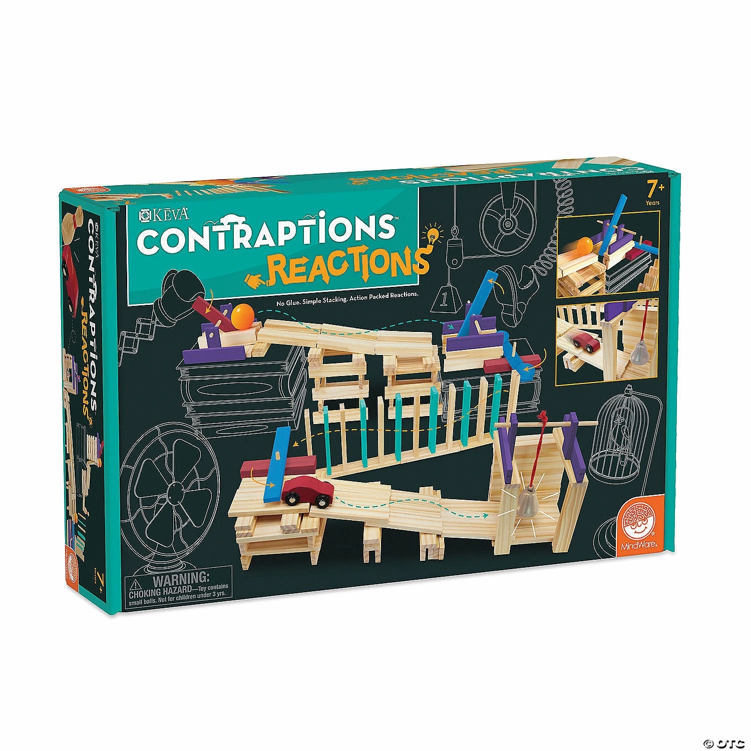 KEVA: Contraptions Reactions