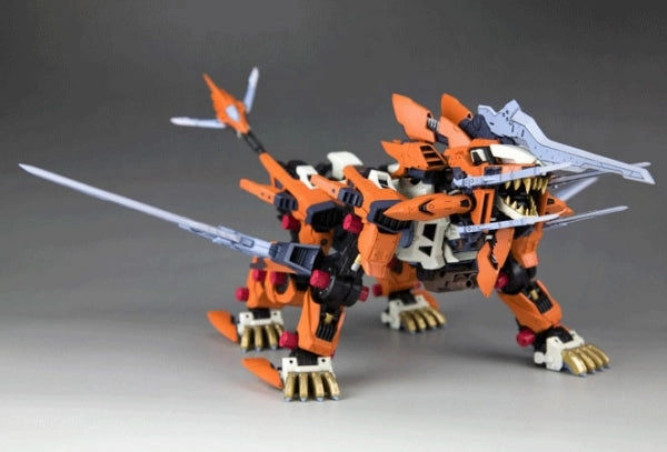 Kotobukiya 1/72 Zoids HMM #026 RZ-041 Liger Zero Schneider (Marking Plus Ver.) Scale Model Kit