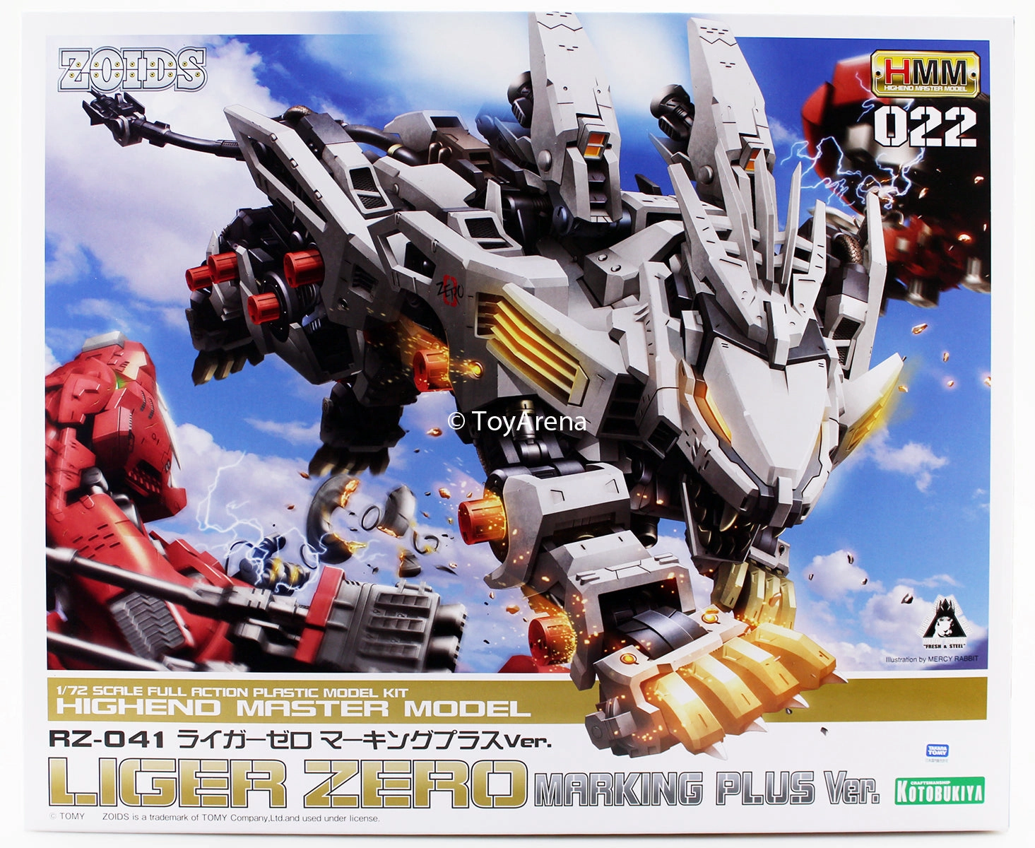 Kotobukiya 1/72 Zoids HMM Liger Zero Marking Plus Scale Model Kit