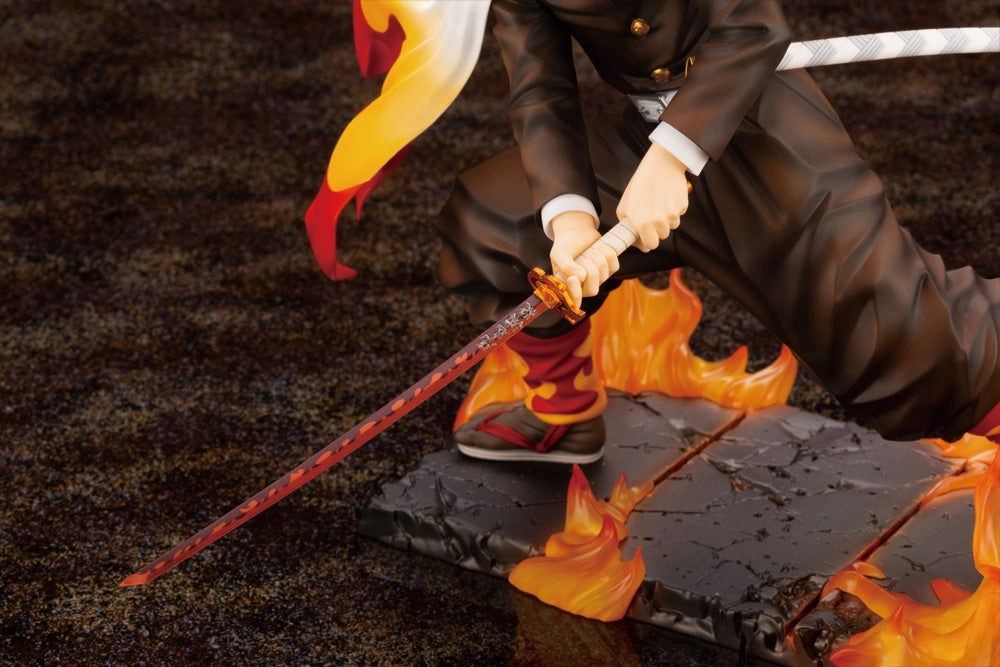 Kotobukiya 1/8 Demon Slayer: Kimetsu no Yaiba Kyoujurou Rengoku (Purgatory Anjuro) ArtFX J Statue PP927