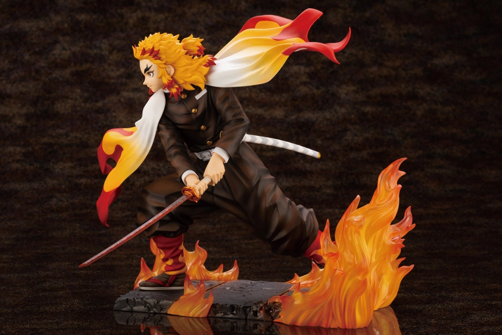 Kotobukiya 1/8 Demon Slayer: Kimetsu no Yaiba Kyoujurou Rengoku (Purgatory Anjuro) ArtFX J Statue PP927