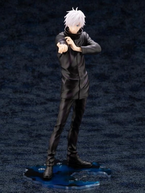 Kotobukiya 1/8 Jujutsu Kaisen Gojo Satoru ArtFX J Scale Statue PP930 w/ Bonus Face