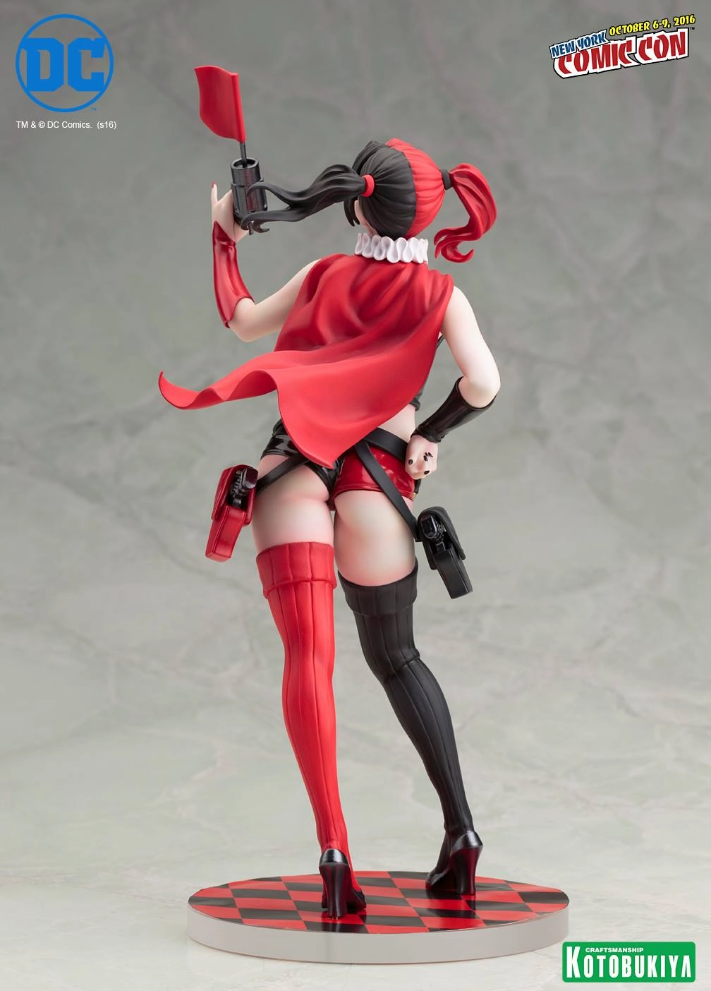 Kotobukiya Bishoujo DC Comics Harley Quinn New 52 Ver. NYCC Limited Edition Statue Figure