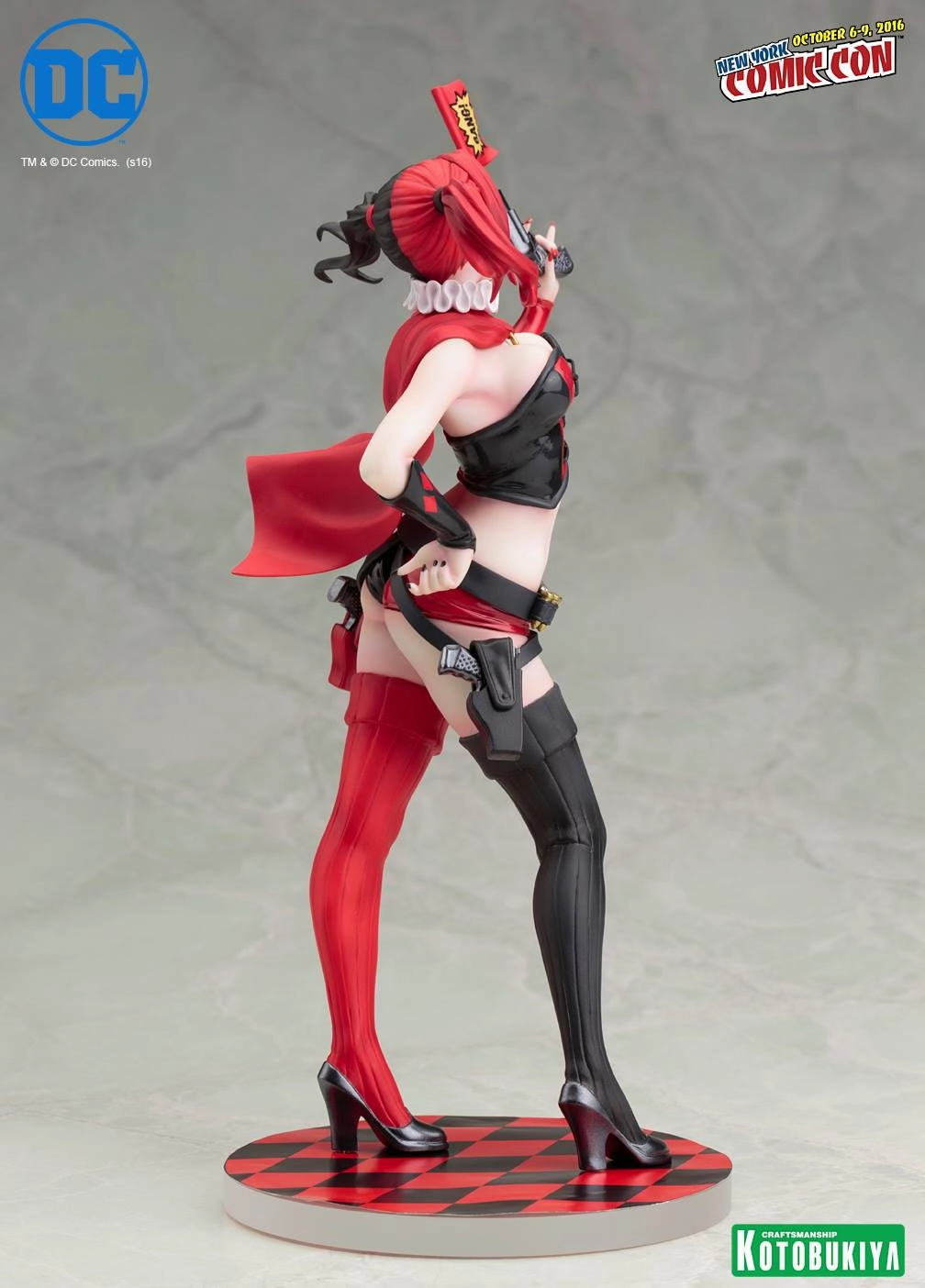 Kotobukiya Bishoujo DC Comics Harley Quinn New 52 Ver. NYCC Limited Edition Statue Figure