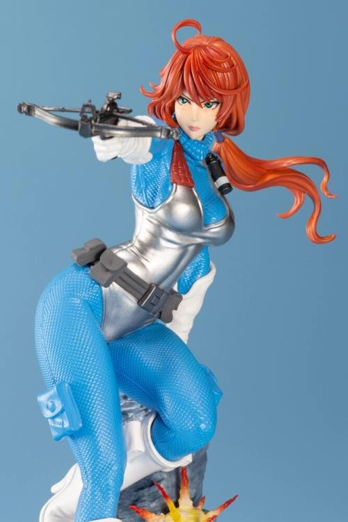 Kotobukiya Bishoujo G.I. Joe Scarlett Sky Blue Color Ver. Statue Figure SV279
