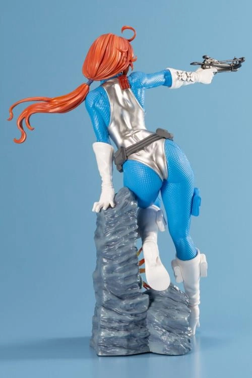 Kotobukiya Bishoujo G.I. Joe Scarlett Sky Blue Color Ver. Statue Figure SV279