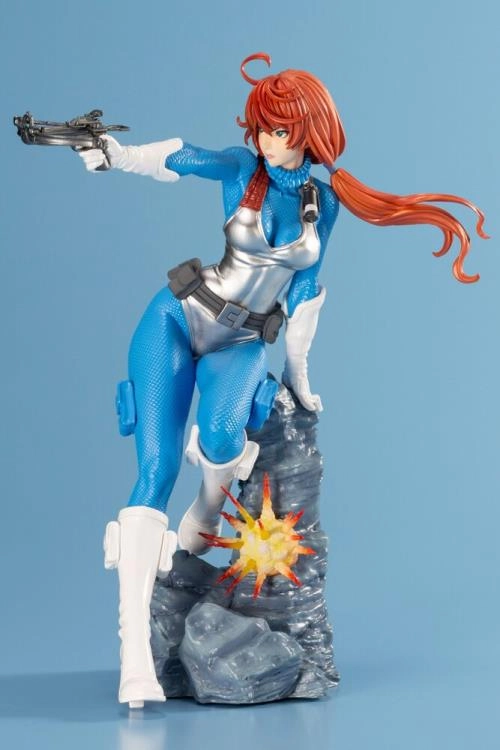 Kotobukiya Bishoujo G.I. Joe Scarlett Sky Blue Color Ver. Statue Figure SV279
