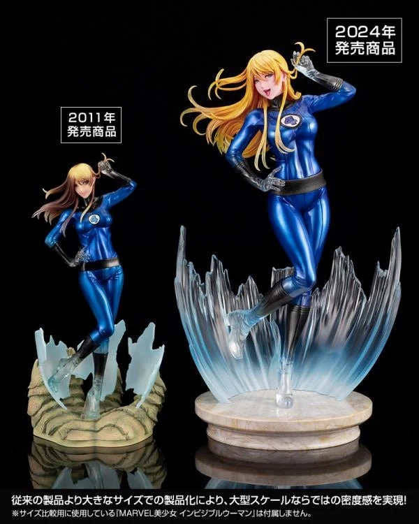 Kotobukiya Bishoujo Marvel Fantastic Four Invisible Woman Statue Figure MK369