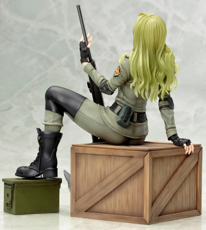 Kotobukiya Bishoujo Metal Gear Solid Sniper Wolf (2nd Reissue) Statue Figure SV379