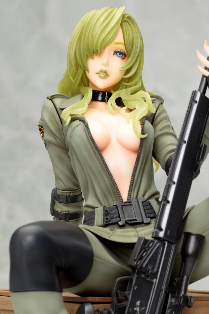 Kotobukiya Bishoujo Metal Gear Solid Sniper Wolf (2nd Reissue) Statue Figure SV379