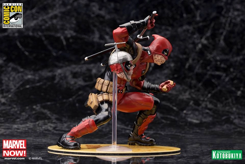 Kotobukiya Marvel Comics SDCC Chimichanga Deadpool Marvel Now! 1/10 Scale ArtFX  Statue