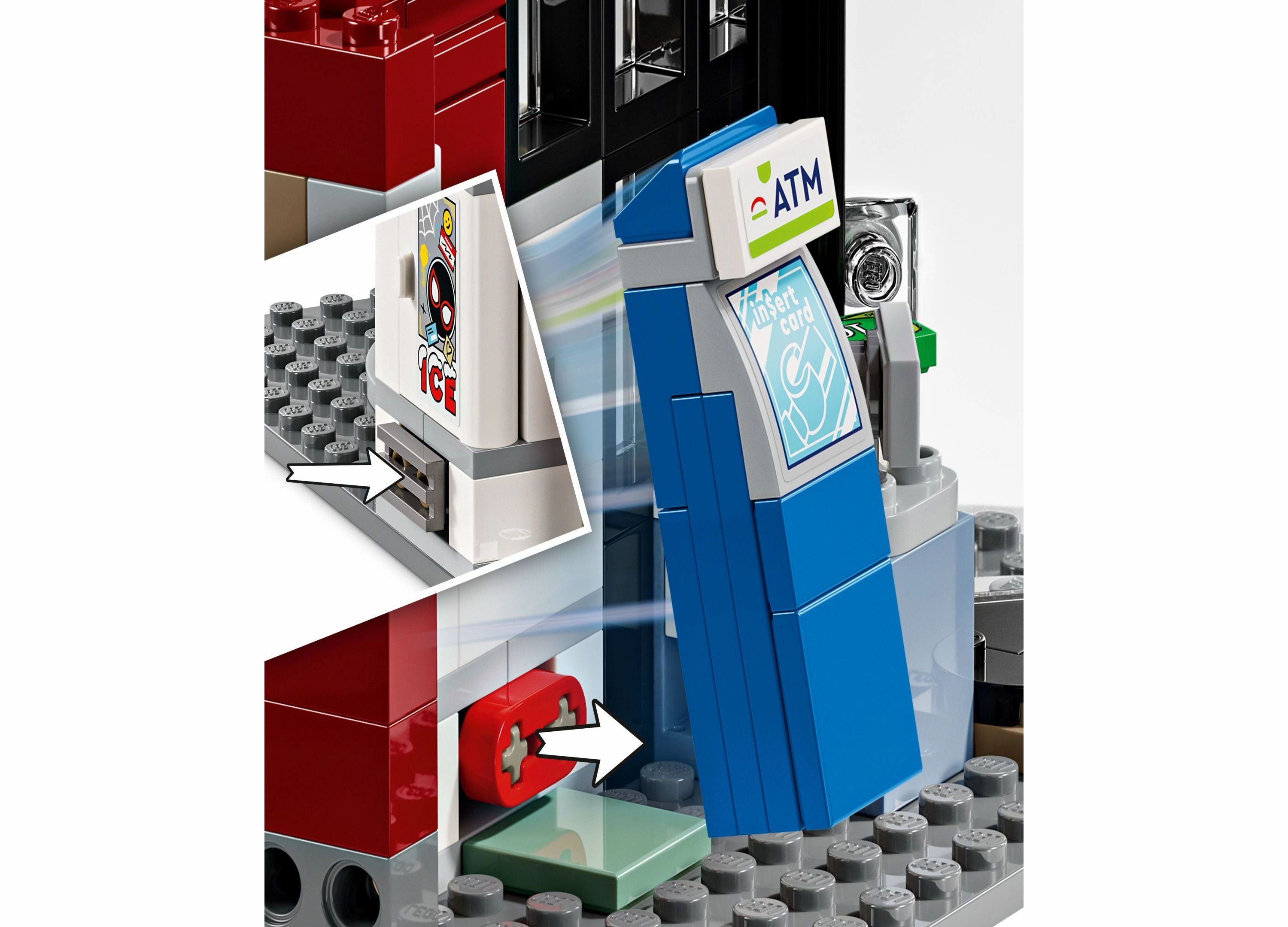 LEGO Marvel Spider-Verse: Miles Morales vs. The Spot Playset, 375 Pieces