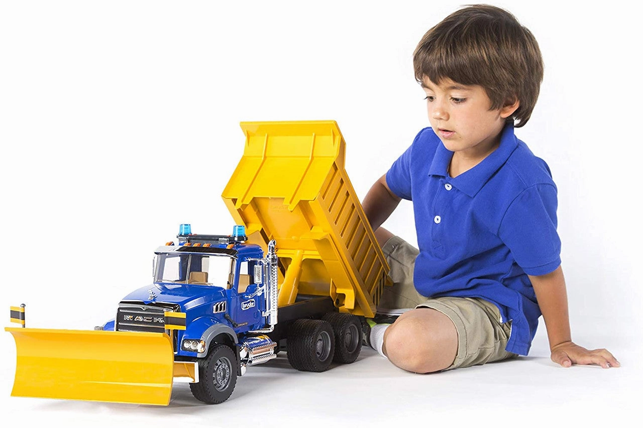 MACK Granite Dump Truck   Snow Plow Blade