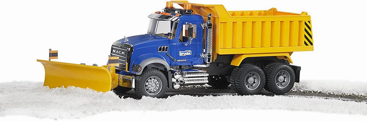MACK Granite Dump Truck   Snow Plow Blade