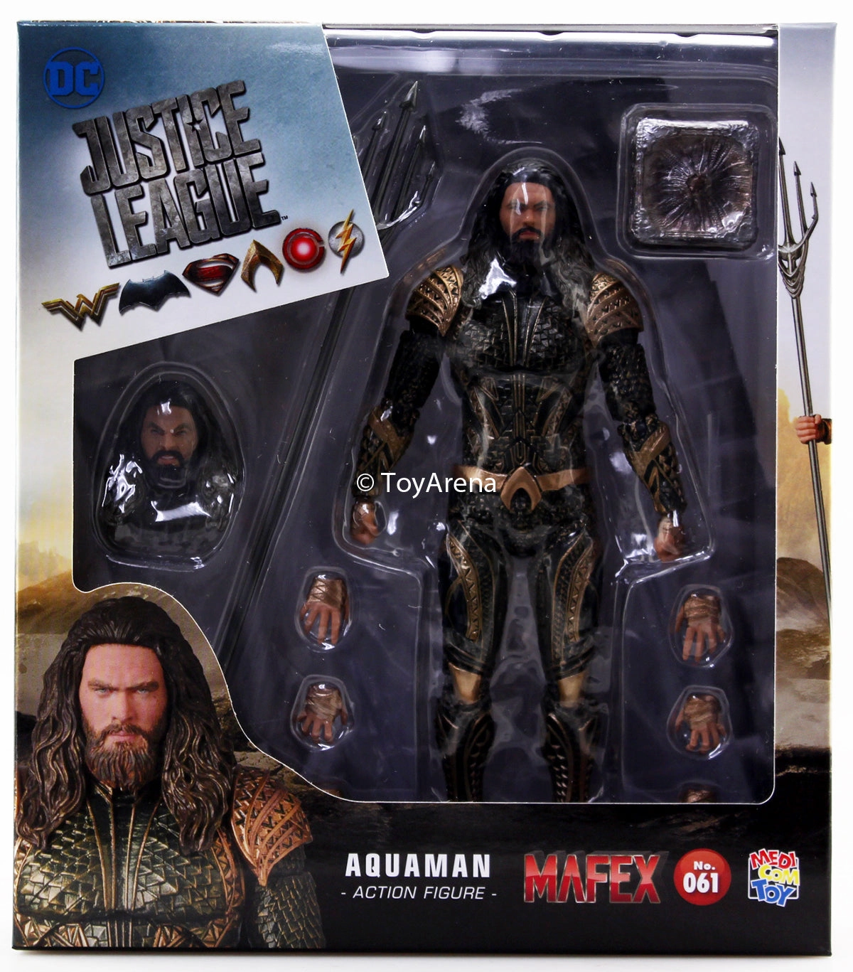 Mafex No. 061 Justice League Aquaman Action Figure Medicom