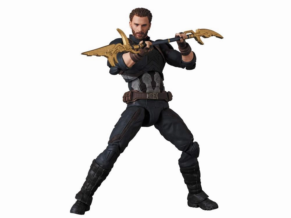 Mafex No. 122 Marvel's Avengers: Infinity War Captain America Action Figure