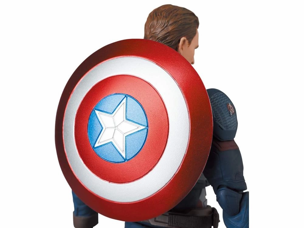 Mafex No. 130 Avengers Endgame Captain America Action Figure Medicom
