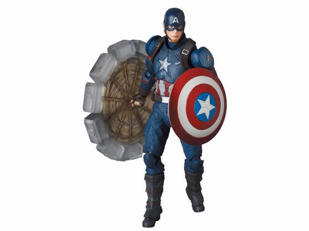 Mafex No. 130 Avengers Endgame Captain America Action Figure Medicom