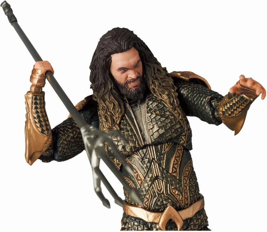 Mafex No. 209 Zack Snyder's Justice League Aquaman Action Figure Medicom