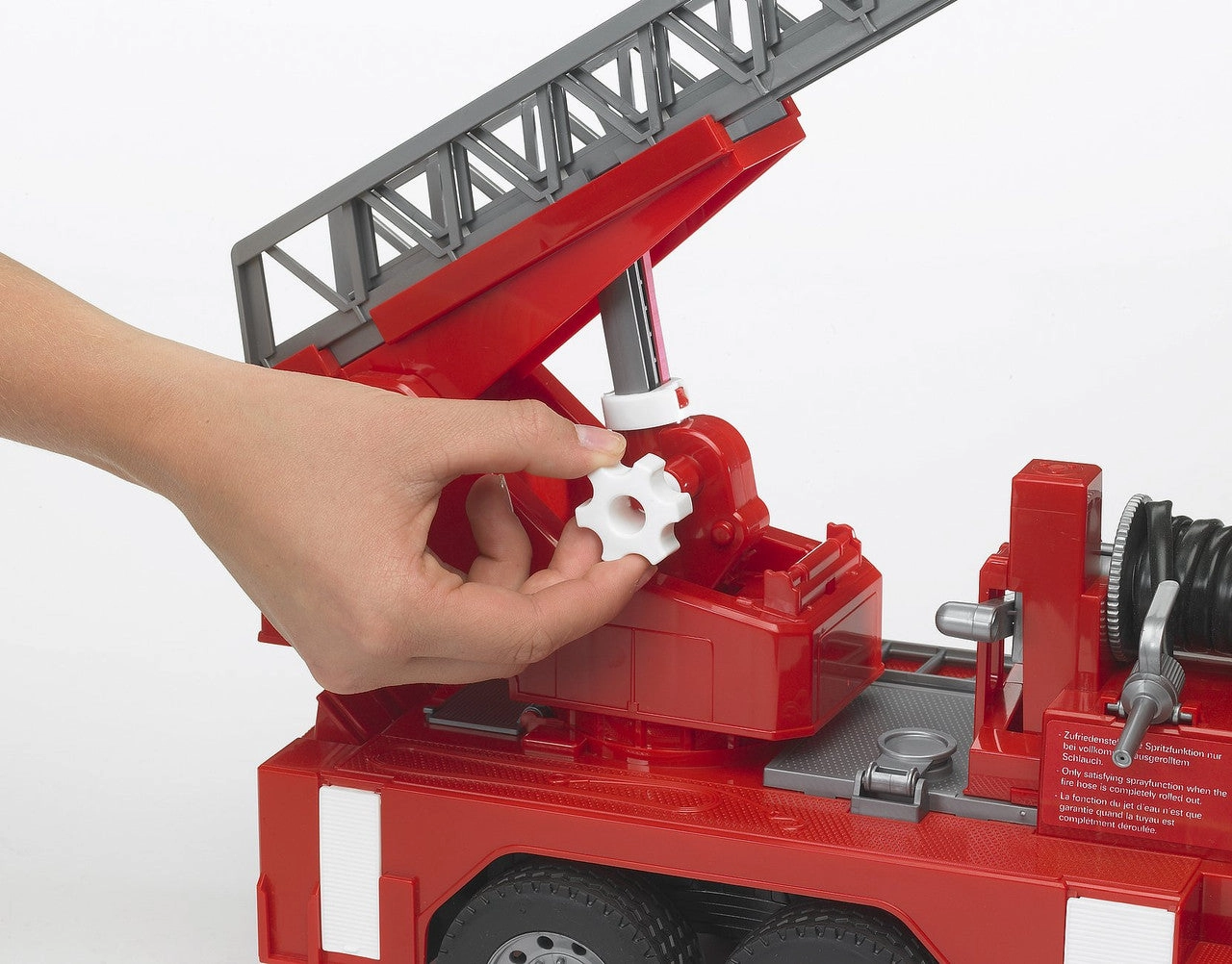 MAN TGA Fire Engine with Ladder Water Pump, Light-Sound Module