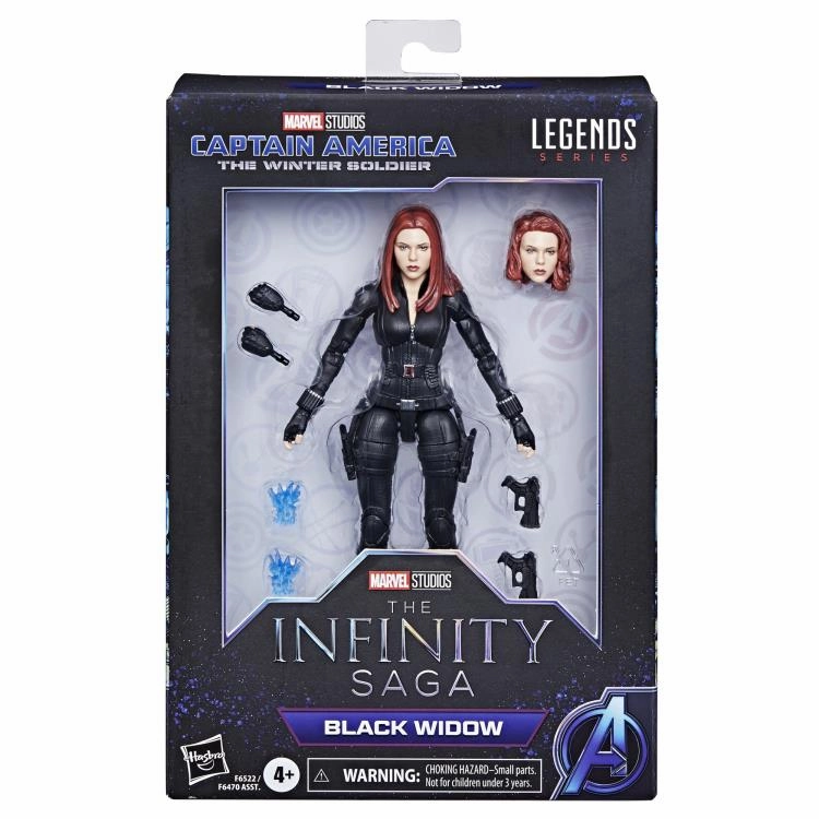 Marvel Legend Captain America The Winter Soldier The Infinity Saga Black Widow Action Figure