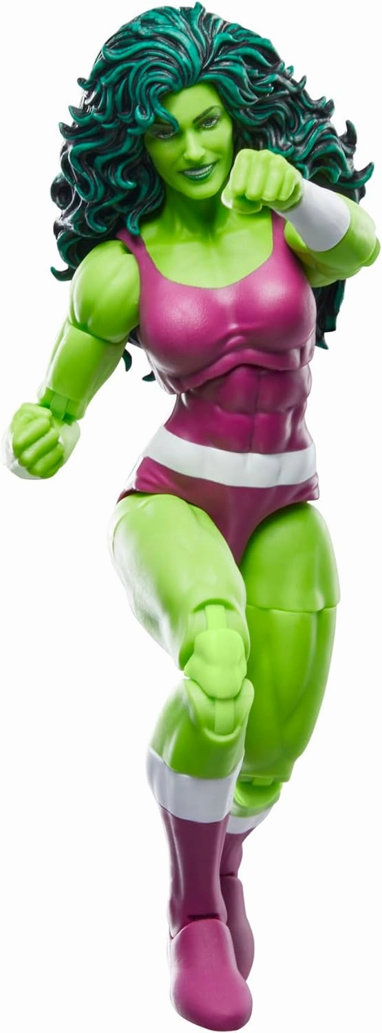 Marvel Legends Retro Series She-Hulk Iron Man Comics Action Figure