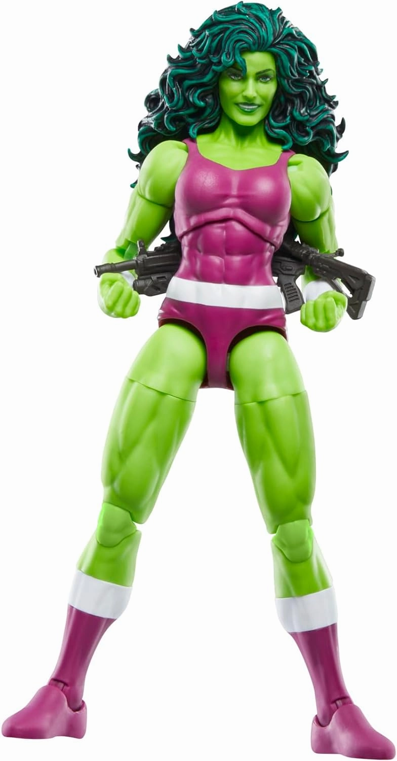 Marvel Legends Retro Series She-Hulk Iron Man Comics Action Figure