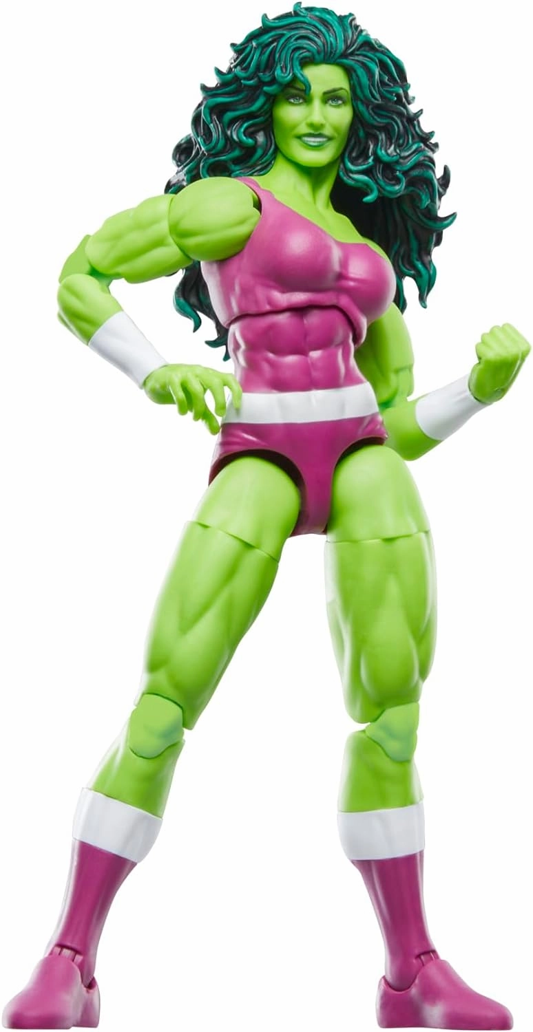 Marvel Legends Retro Series She-Hulk Iron Man Comics Action Figure
