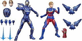 Marvel Legends The Infinity Saga Captain Marvel and Rescue Armor 2 Pack Action Figure
