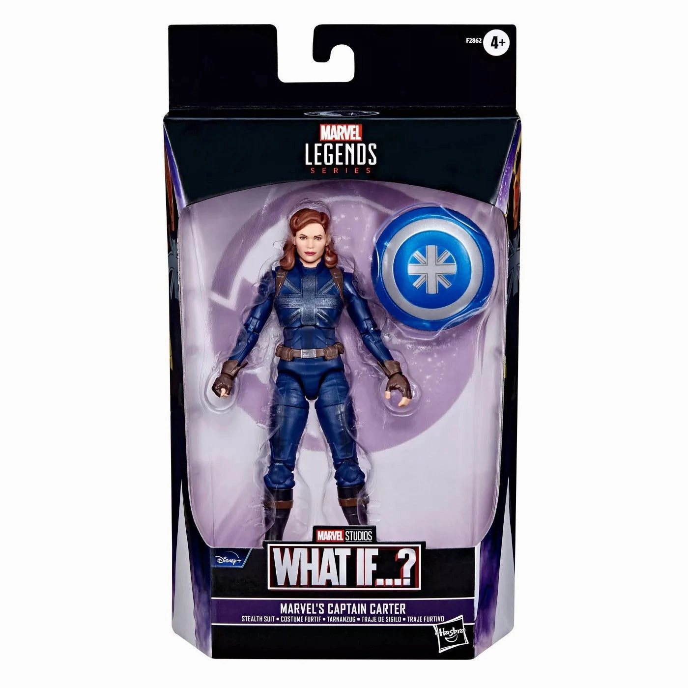 Marvel Legends What IF..? Stealth Suit Captain Carter Target Exclusive Action Figure