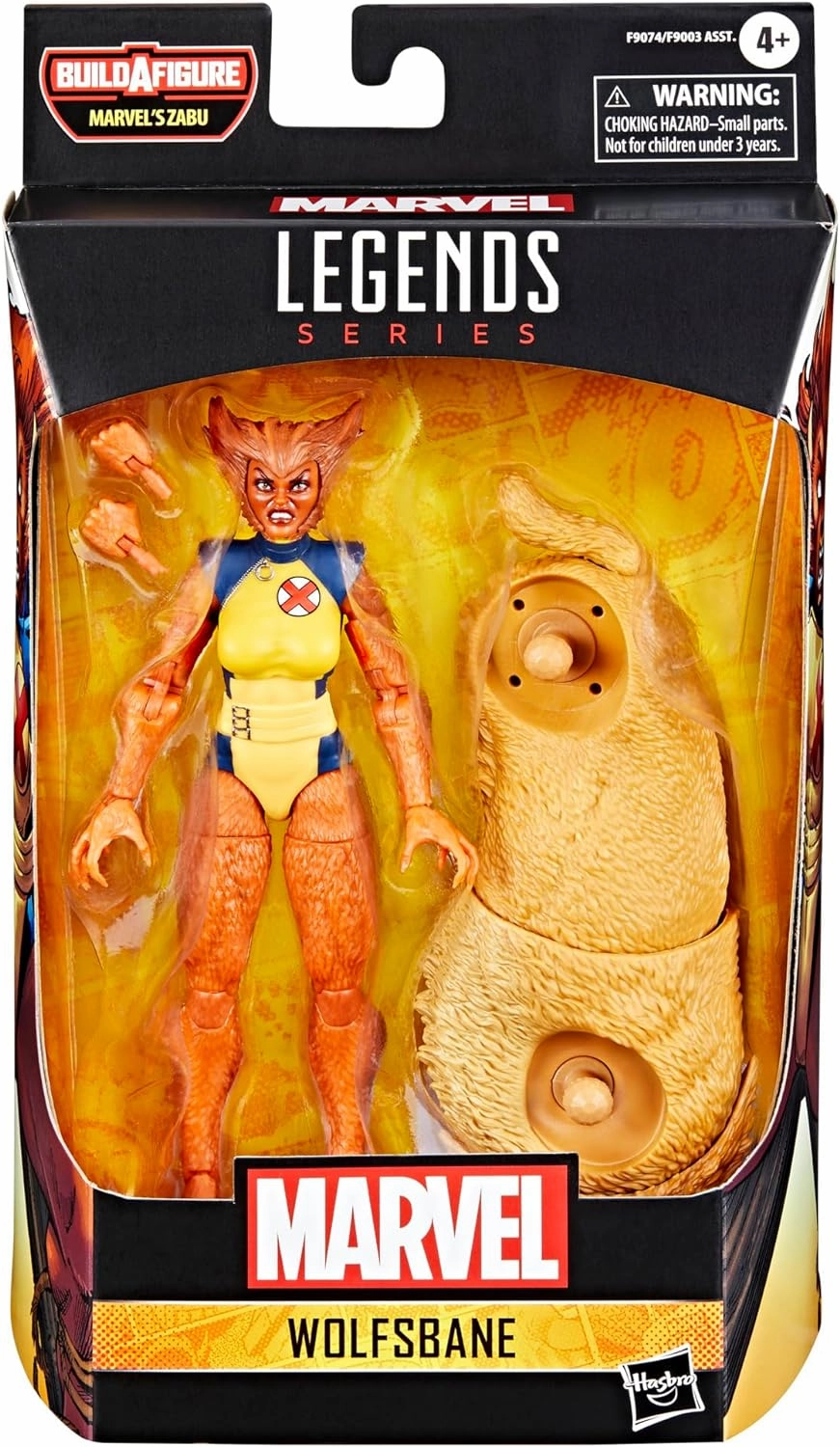 Marvel Legends Wolfbane (Marvel's Zabu BAF) Action Figure