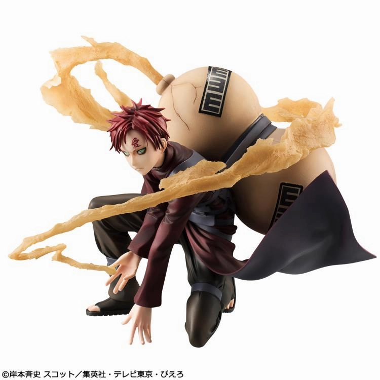 Megahouse 1/8 G.E.M. Naruto Shippuden Gaara Scale Statue Figure PVC
