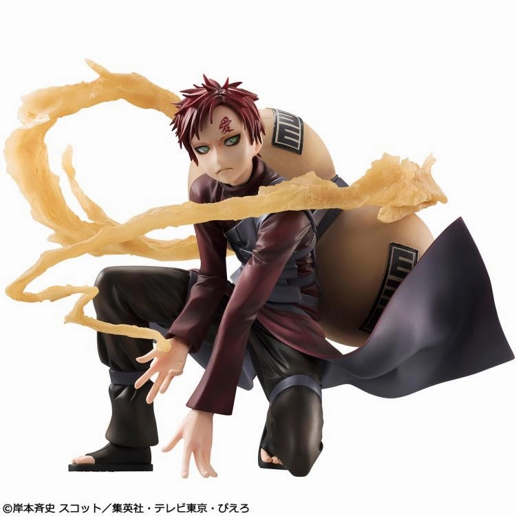 Megahouse 1/8 G.E.M. Naruto Shippuden Gaara Scale Statue Figure PVC