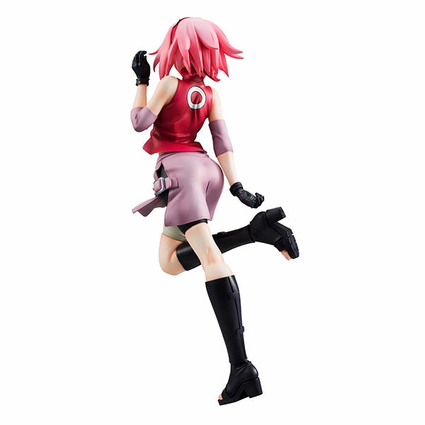 Megahouse Naruto Shippuden Naruto Gals Sakura Haruno Scale Statue Figure PVC