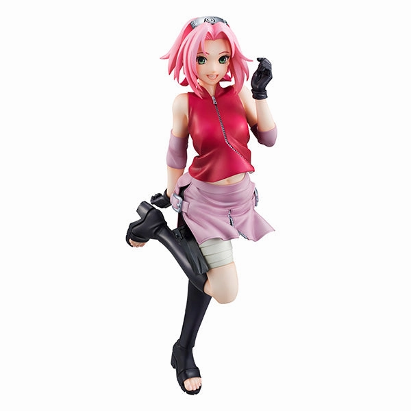 Megahouse Naruto Shippuden Naruto Gals Sakura Haruno Scale Statue Figure PVC