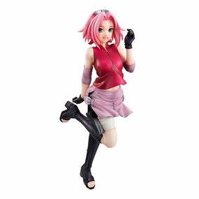 Megahouse Naruto Shippuden Naruto Gals Sakura Haruno Scale Statue Figure PVC