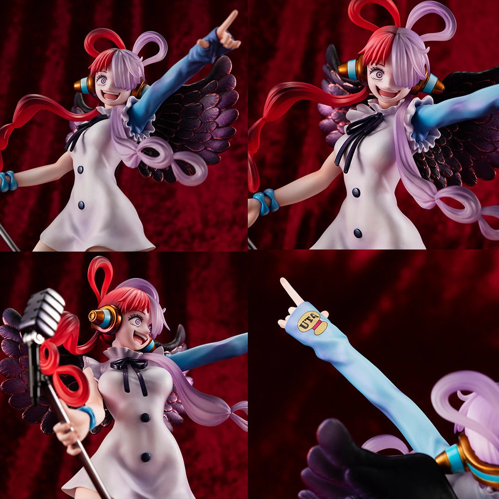 Megahouse POP Portrait of Pirate One Piece Red-Edition Diva of the World Uta Statue Figure