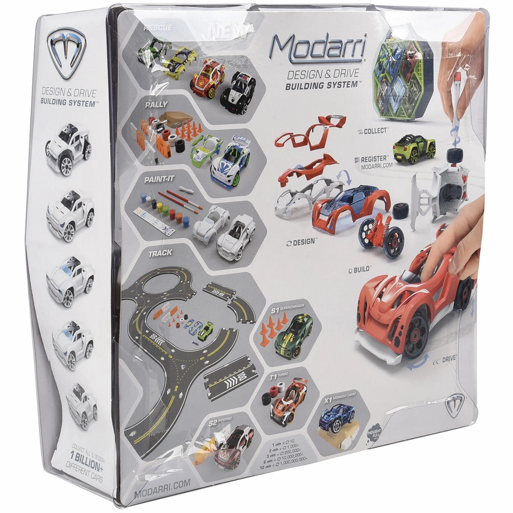 Modarri Deluxe Paint It Auto Design Studio - Creative Car Customization Kit for Kids