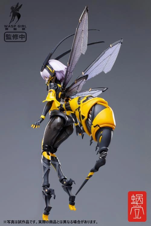 Mogumo Snail Shell 1/12 Bun-Chan Wasp Girl Figure