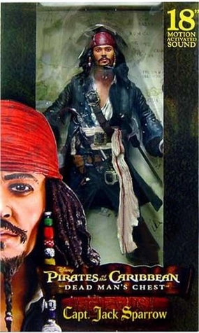 NECA IT 18" Pirates of the Caribbean 1/4 Scale Captain Jack Sparrow Action Figure