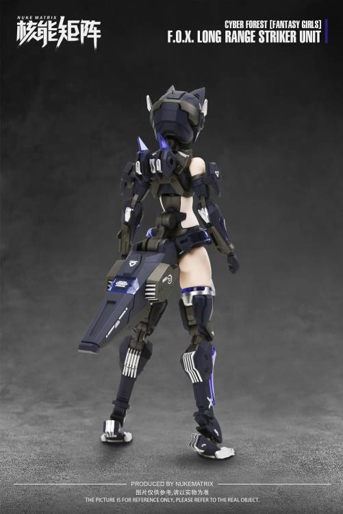 Nuke Matrix Fantasy Girls Cyber Forest F.O.X. Long-Range Striker Unit Vivienne Hayha Model Kit